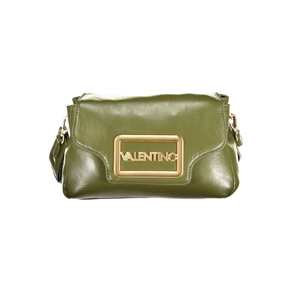 Valentino by Mario Valentino Groene dames tas met afneembaar handvat en verstelbare riem Green Dames