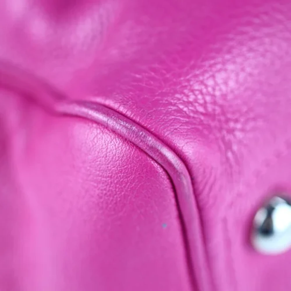 Loewe Pre-owned Leather handbags Pink Dames