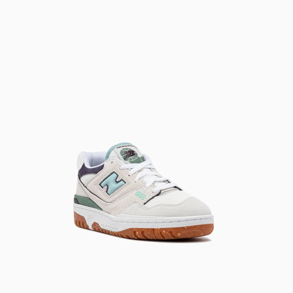 New Balance Retro Basketbal Geïnspireerde Sneakers White Heren