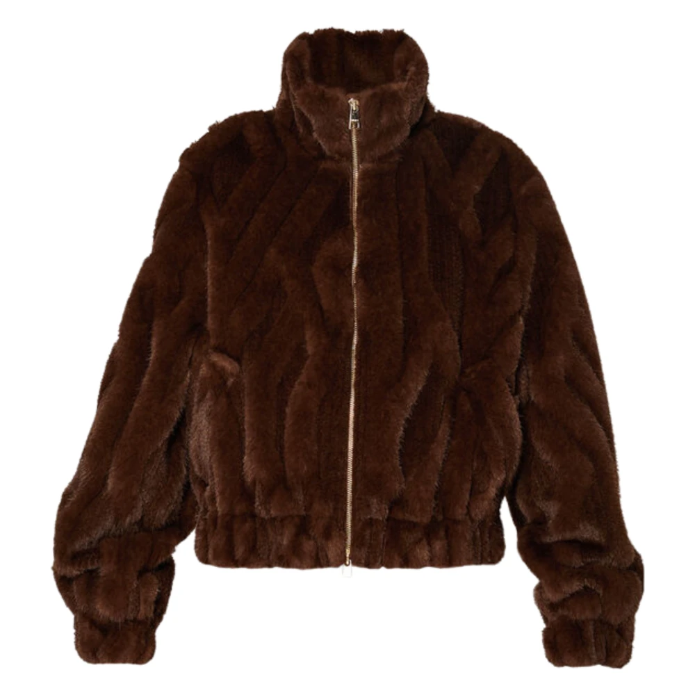 Jackets > Faux Fur & Shearling Jackets - - Liu Jo - Modalova