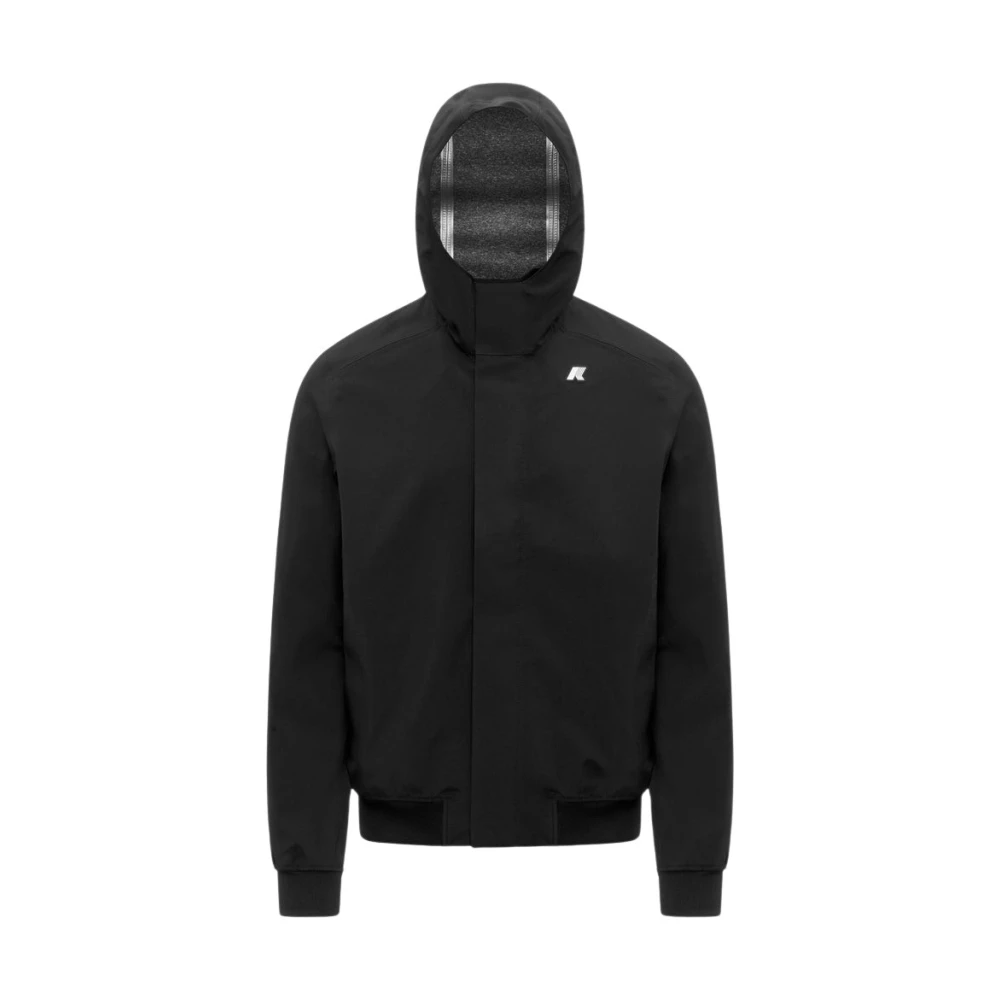 K-Way Herren Schwarz Jacken, K, 3XLgröße: