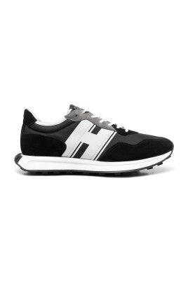 sneakers-noires-allacciato-h-style