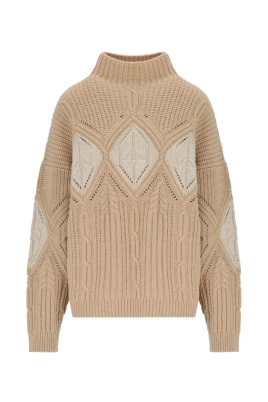 Crater Turtleneck Jumper