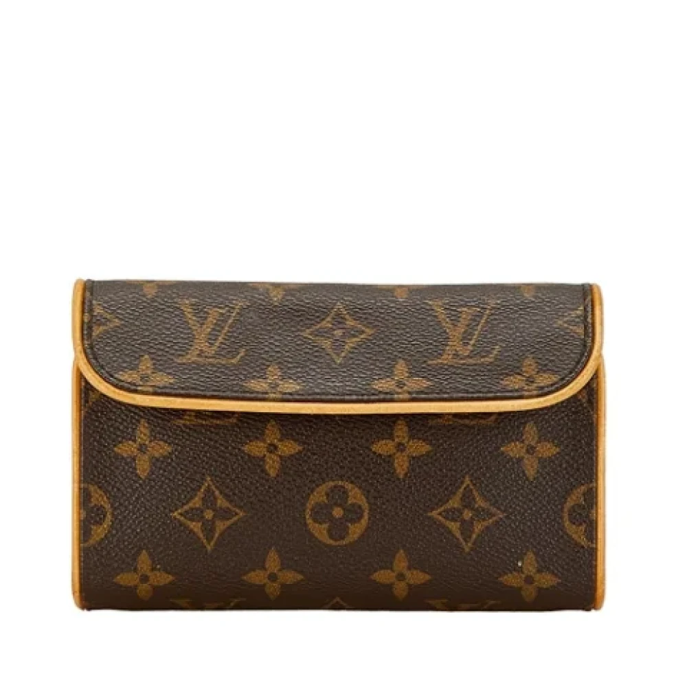 Louis Vuitton Vintage Pre-owned Plastic crossbody-bags Brown Dames