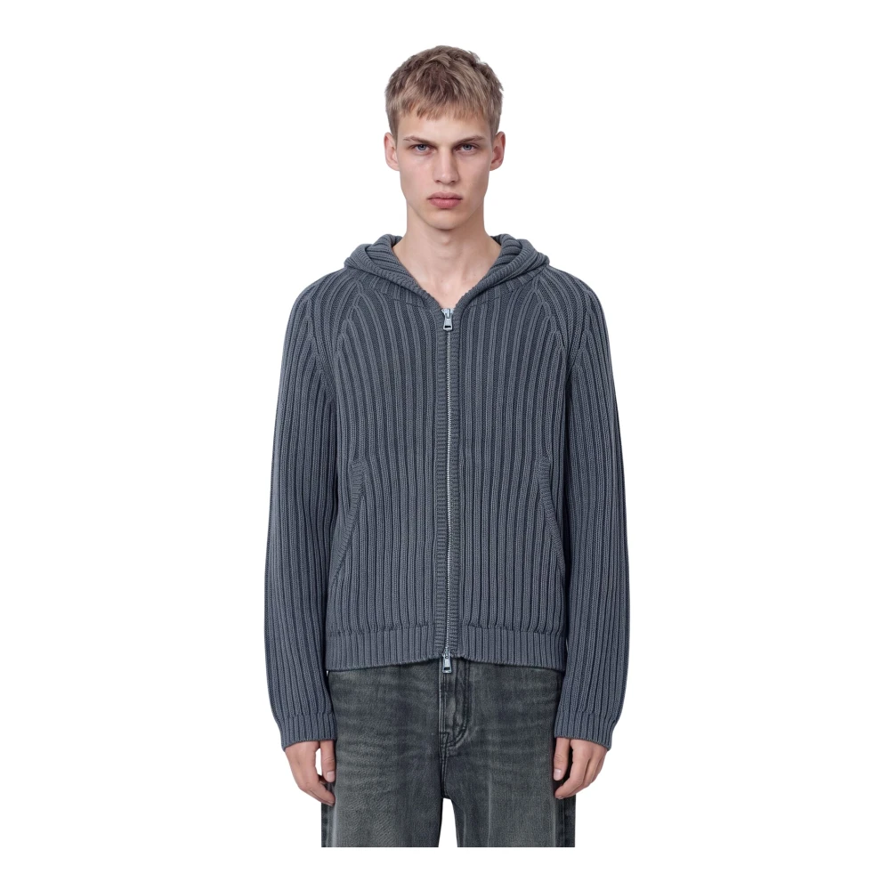 Our Legacy Men's Grey Level Hood - Man Knitwear Eu - 48 - Image 4