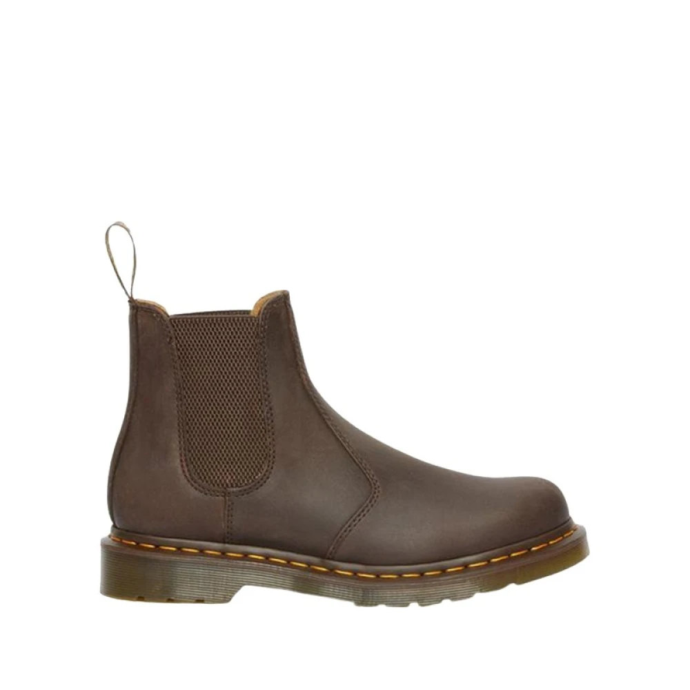 Dr. Martens 2976 Crazy Horse Chelsea Boot - Male - Chelsea Boots - Brown - 7 Uk - Shoes - Image 2