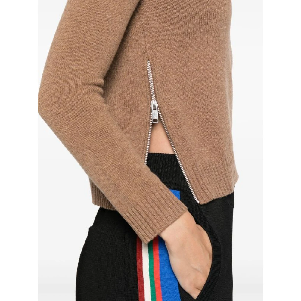 Isabel Marant Étoile Ronde Hals Kameel Trui Ludma Brown Dames
