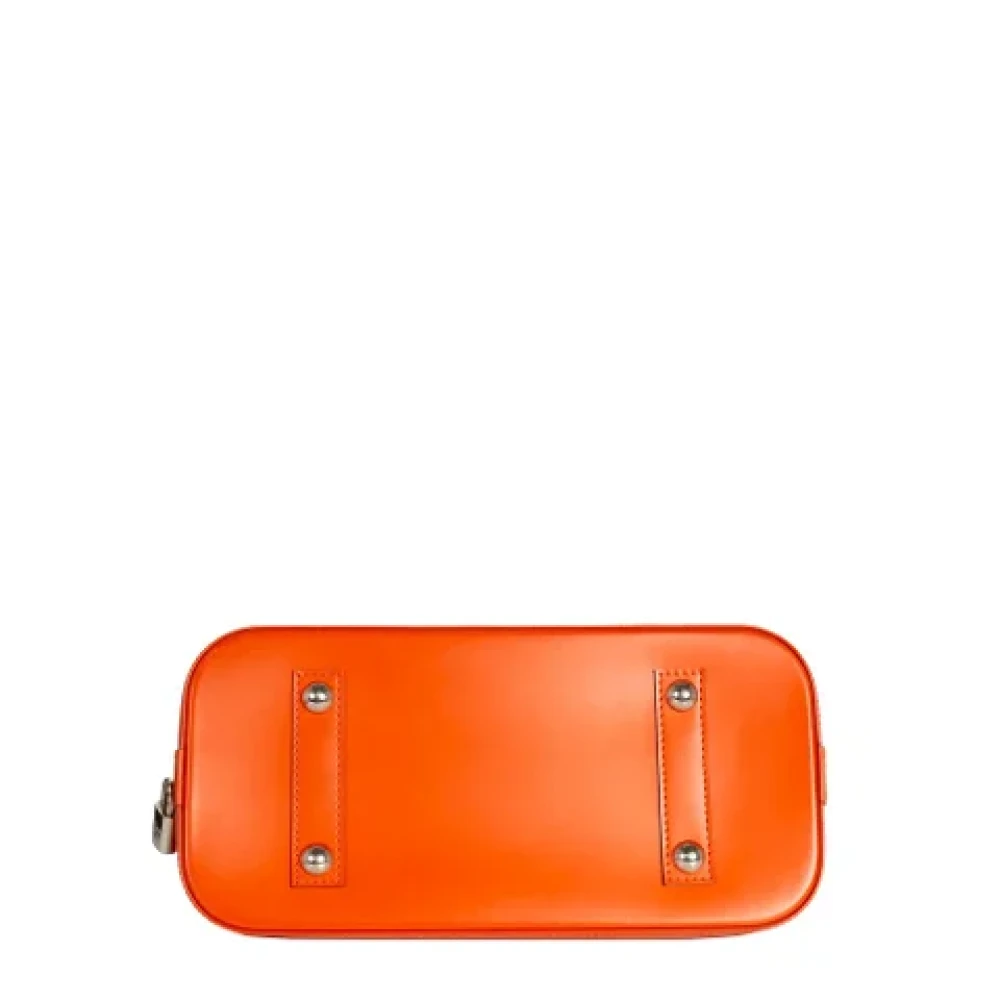 Louis Vuitton Vintage Pre-owned Leather handbags Orange Dames