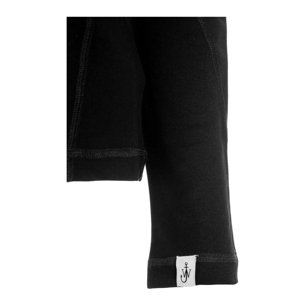 JW Anderson Anker Borduurwerk Longsleeve Shirt Black Dames