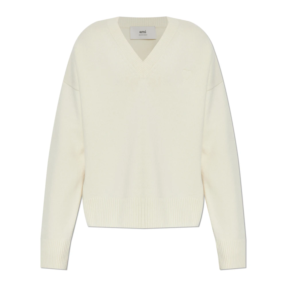 Ami Paris Unisex Beige Maglie, Xl, New,