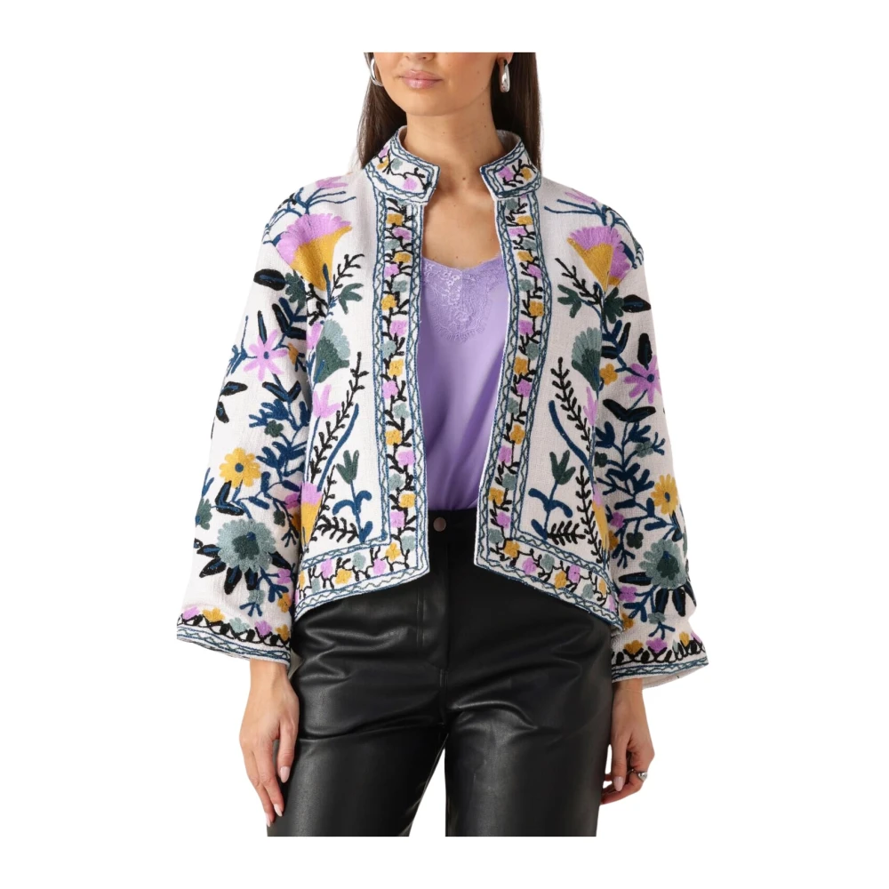 Lollys Laundry Elegante Crème Blazer Sadiell Jacket Multicolor Dames