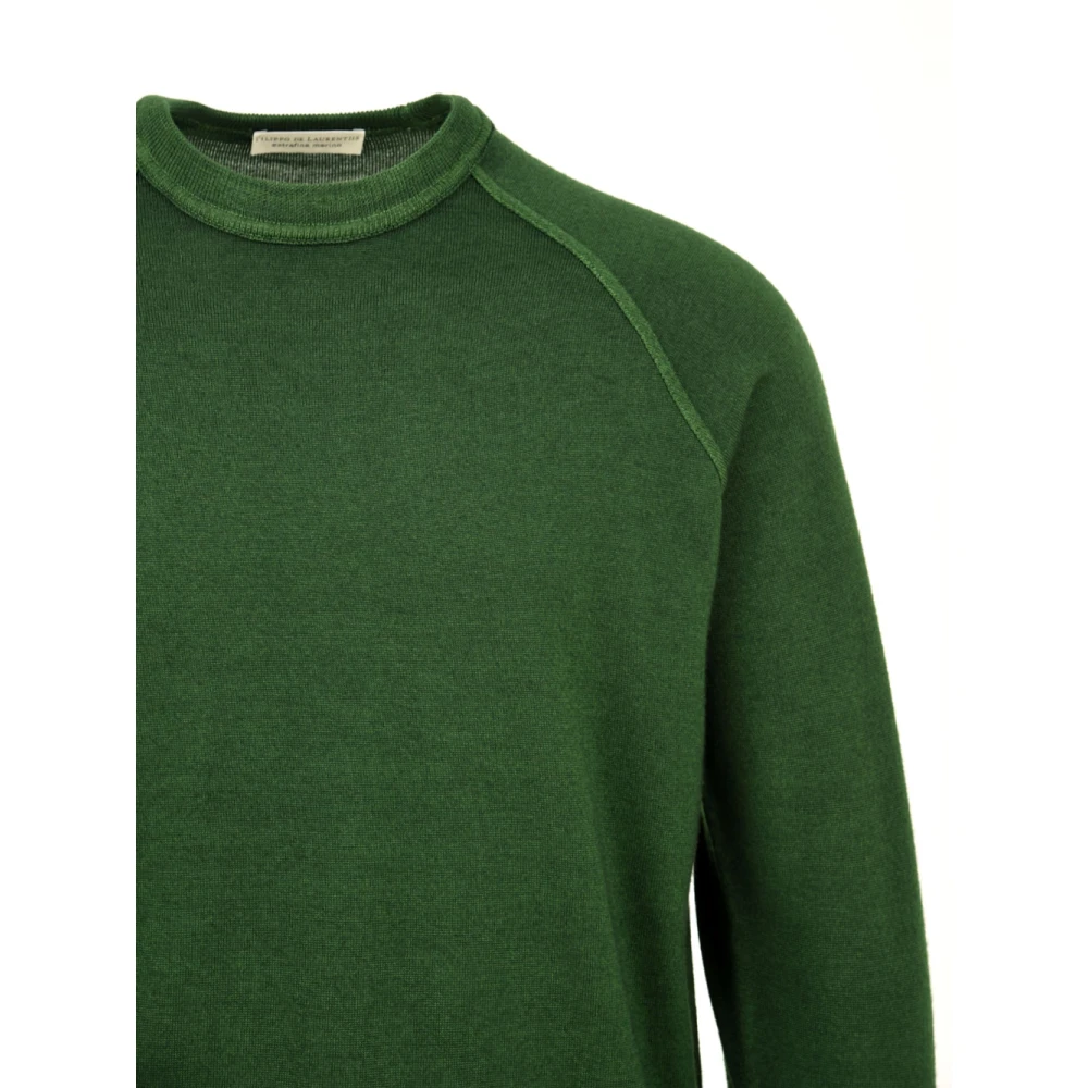 Filippo De Laurentiis Groene Sweater Model Gc1Mlr2A Green Heren