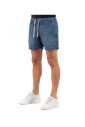 short-en-jean-a-cordon-de-serrage-et-logo-brode