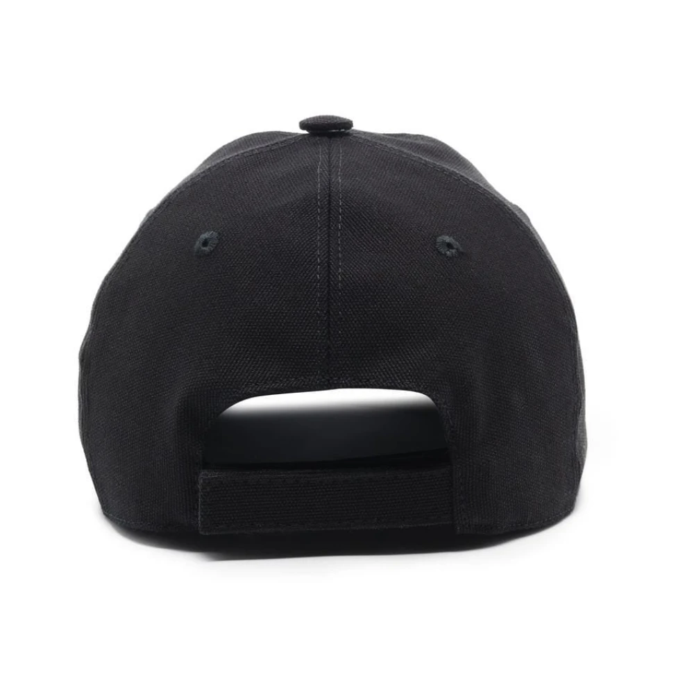 Stella Mccartney Geborduurde Logo Baseball Cap Black Dames