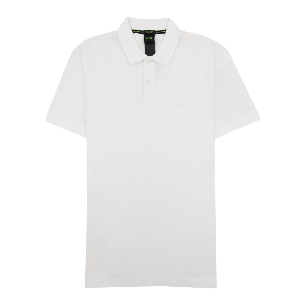 Hugo Men's White Polo Shirts, M, Pio Polo