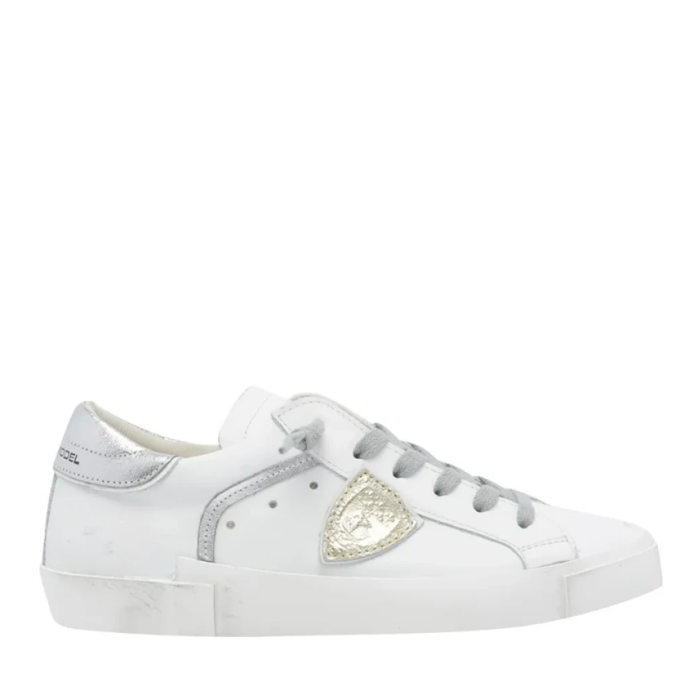 Philippe Model Women's White Sneakers, 7 Uk, Prsx Trainers