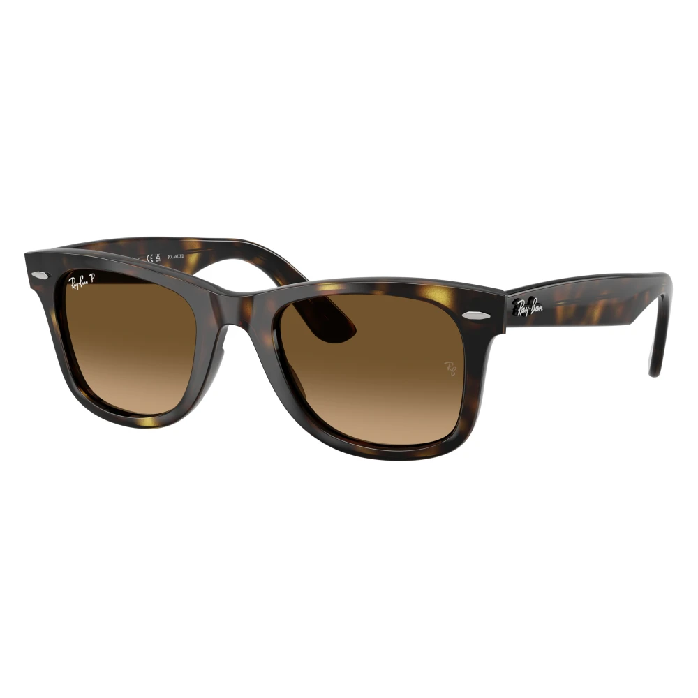 Ray-Ban Wayfarer RB4340, Havana Polarized Sunglasses Polarized Brown Gradient lenses, Mojo Glasses - Image 8