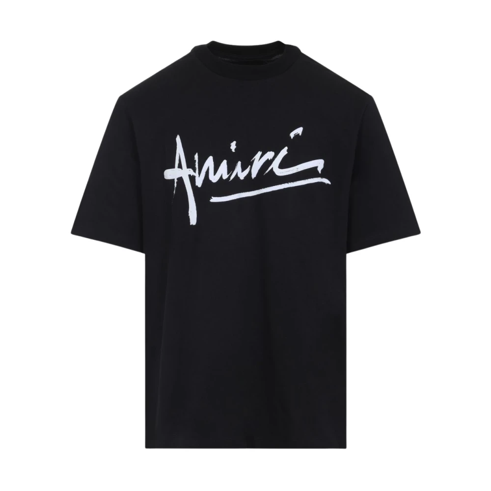 Amiri Men's Black T-Shirts And Polos
