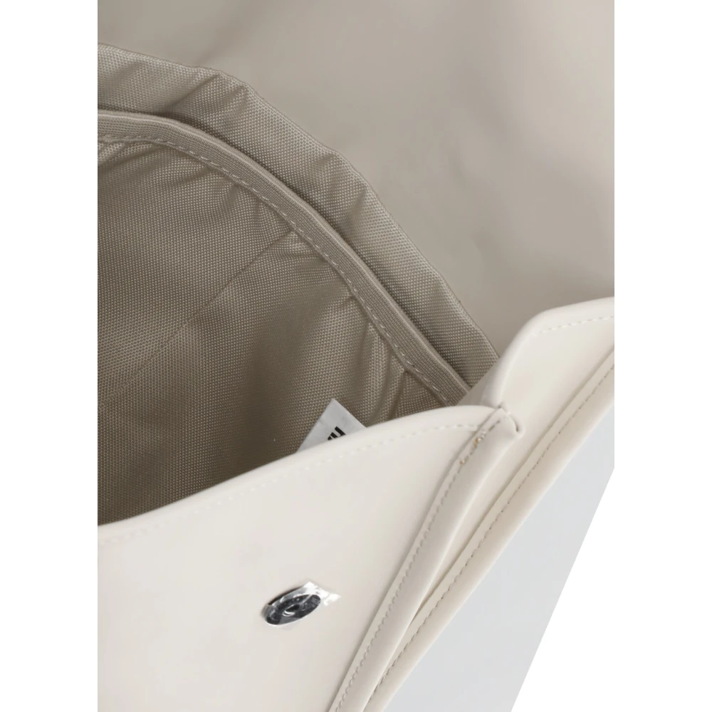 Rains Beige Waterdichte Rugzak met Drukknopen Beige Dames