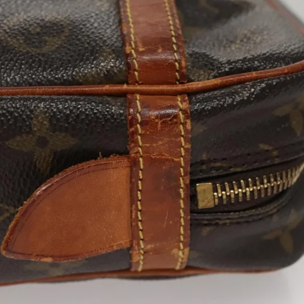 Louis Vuitton Vintage Pre-owned Canvas clutches Brown Dames