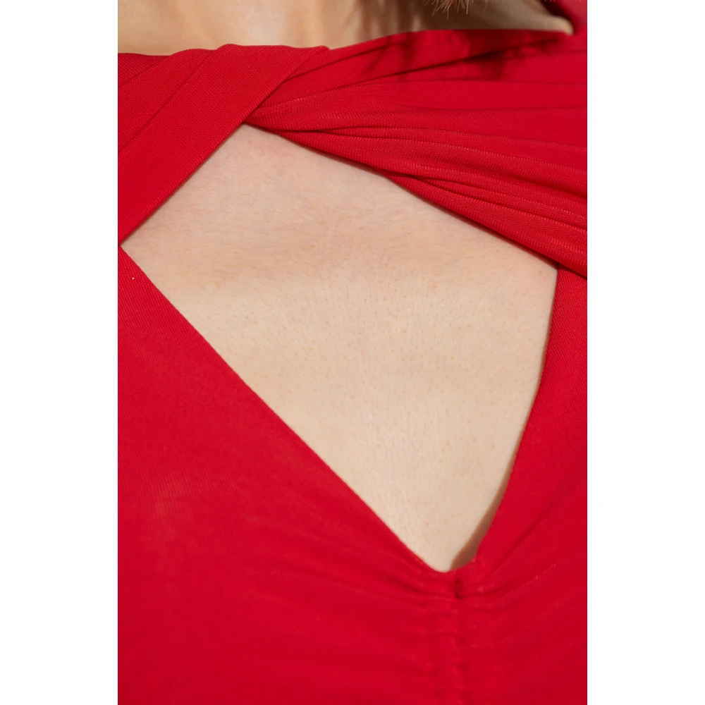 Isabel marant Jurk `Volgane` Red Dames