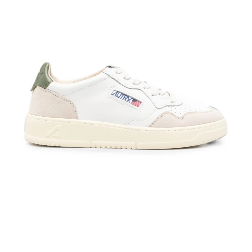 Autry White Sneakers, Male, 8 Uk, Medalist Low
