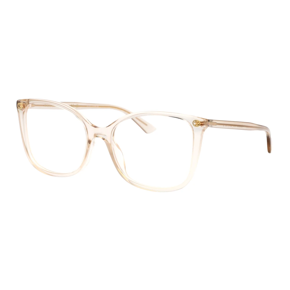Gucci Women's Yellow Glasses, 53 Mm, Gg0026o Optical Frame