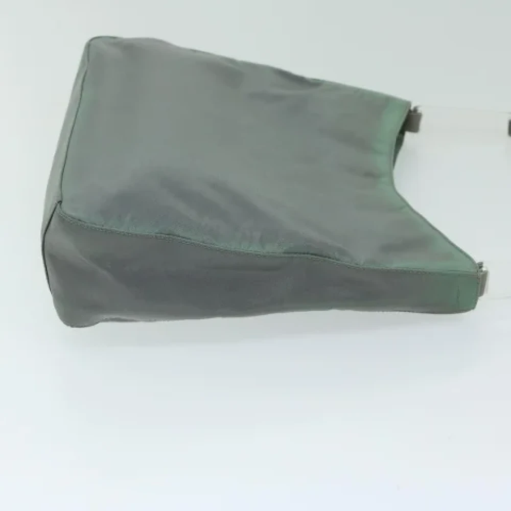 Prada Vintage Pre-owned Nylon prada-bags Gray Dames