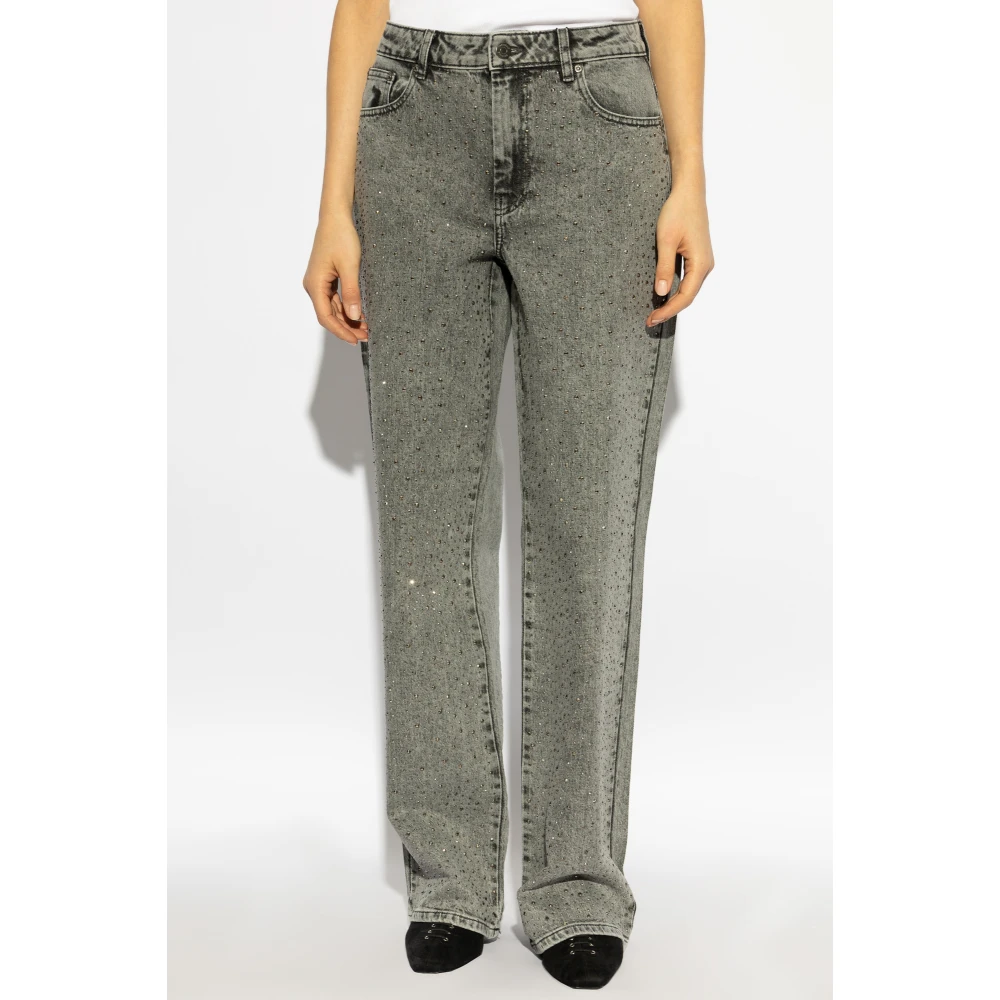 Gestuz Jeans met applicatie Gray Dames