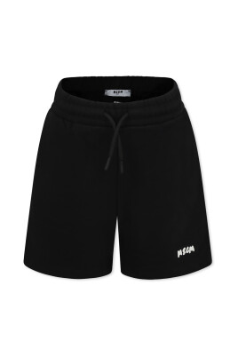 short-sport-noir-en-coton-avec-logo