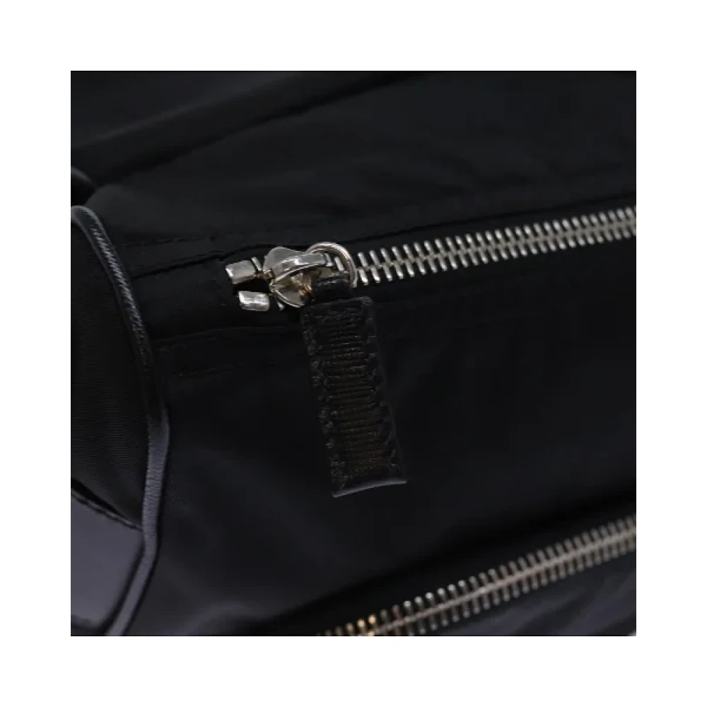 Prada Vintage Pre-owned Nylon prada-bags Black Dames