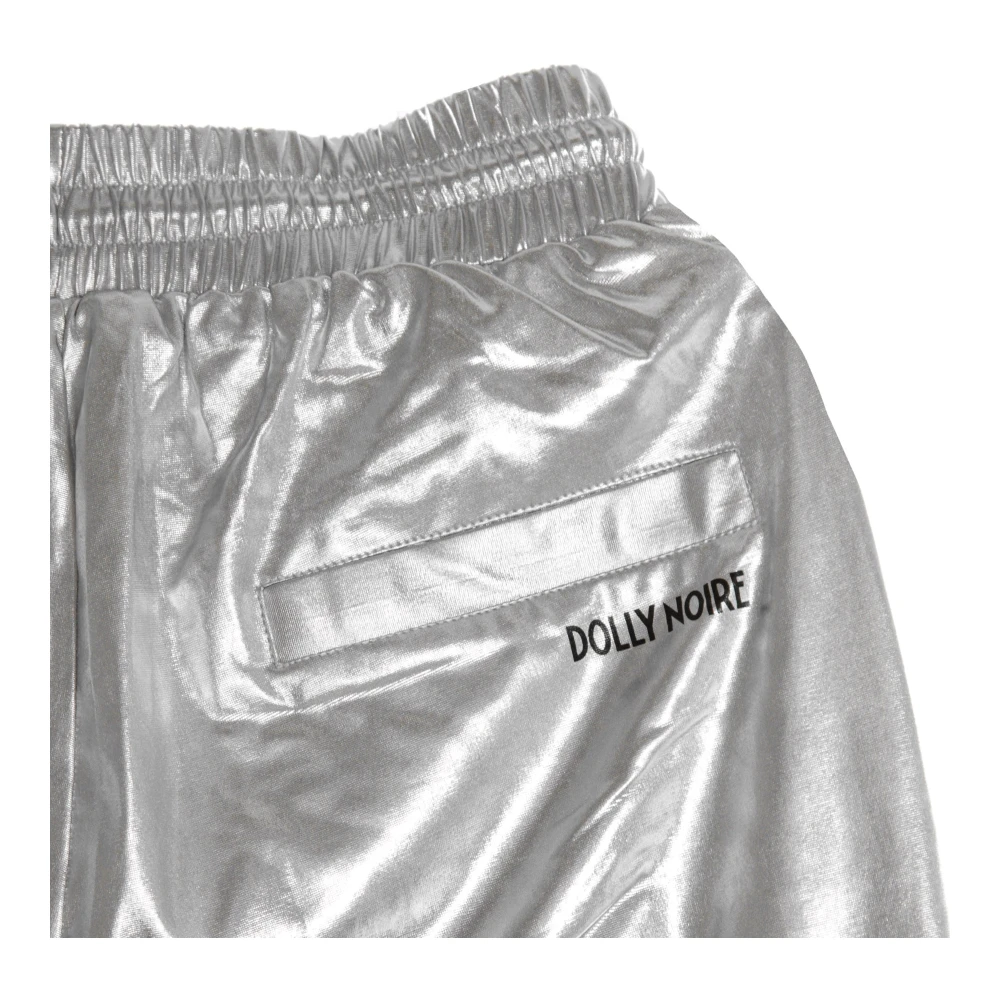 Dolly Noire Chrome Zilver Trainingsbroek Vrouwen Gray Dames