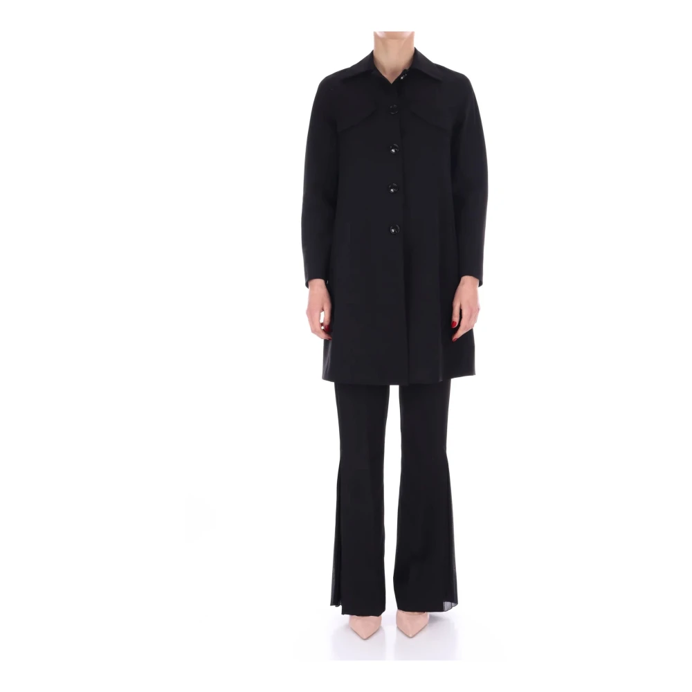 Liu Jo Femme Noir - Coats > Single-Breasted Coats
