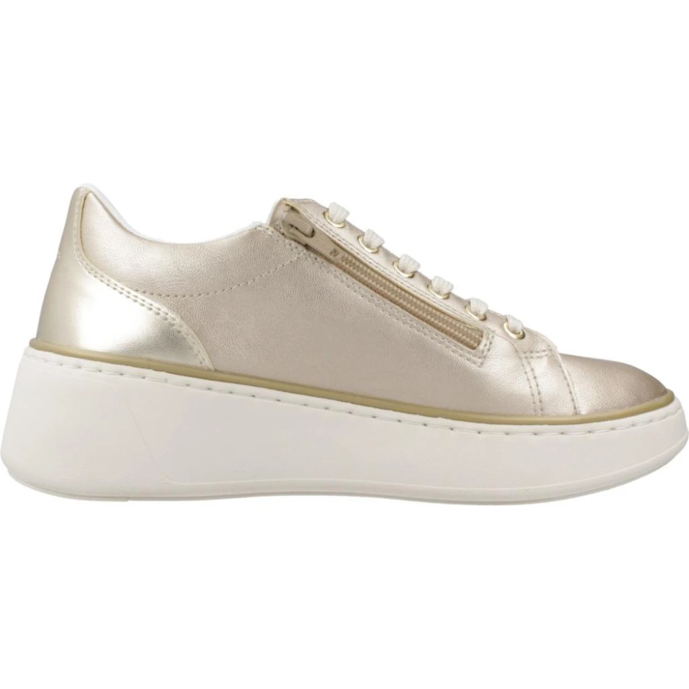 Geox Stijlvolle Sneakers Dames Schoenen Geel