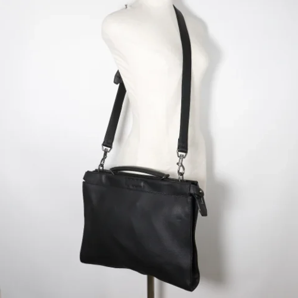 Fendi Vintage Pre-owned Fabric fendi-bags Gray Dames