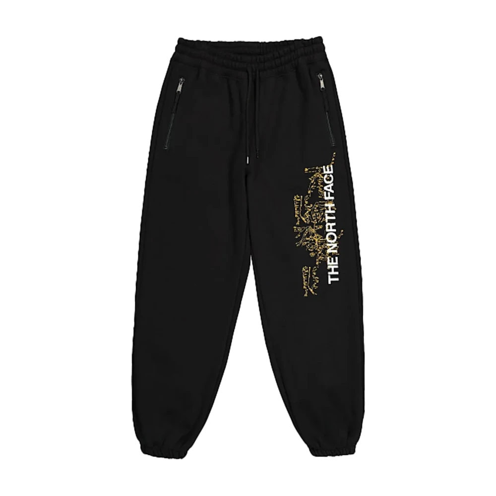 The North Face Relaxed Fit Sweatpants Black Heren