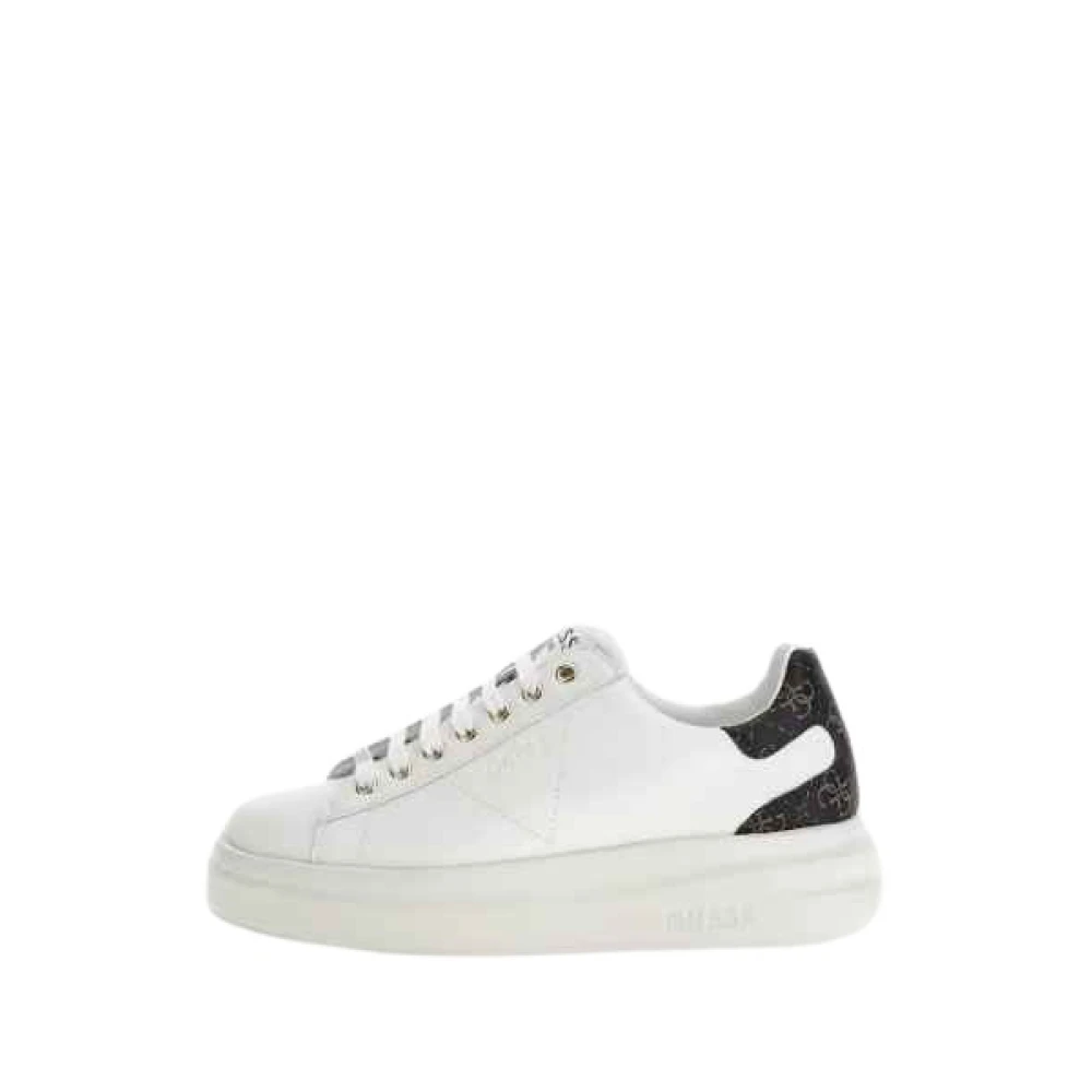 Guess Women's White Sneakers, 8 Uk, Trainers