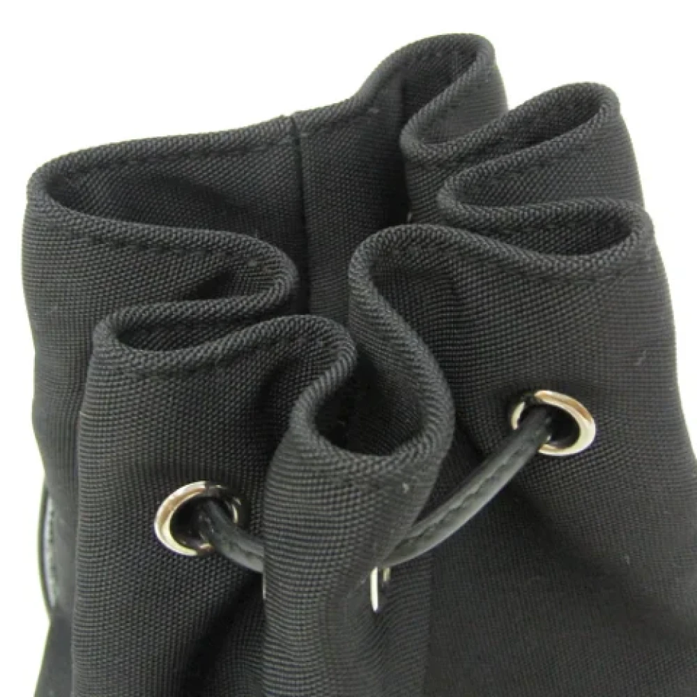 Gucci Vintage Pre-owned Canvas clutches Black Dames