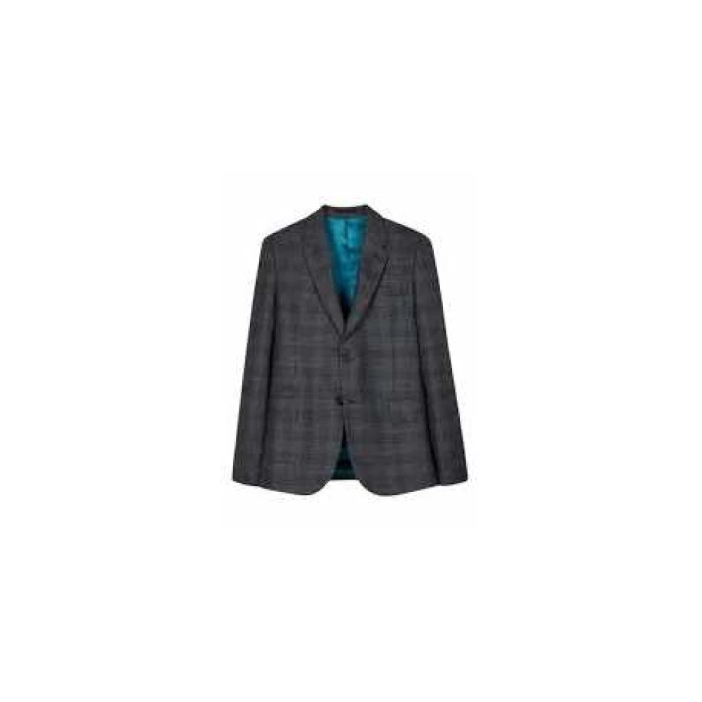 Paul Smith Hombre Americana De Traje A Cuadros Con Dos Botones