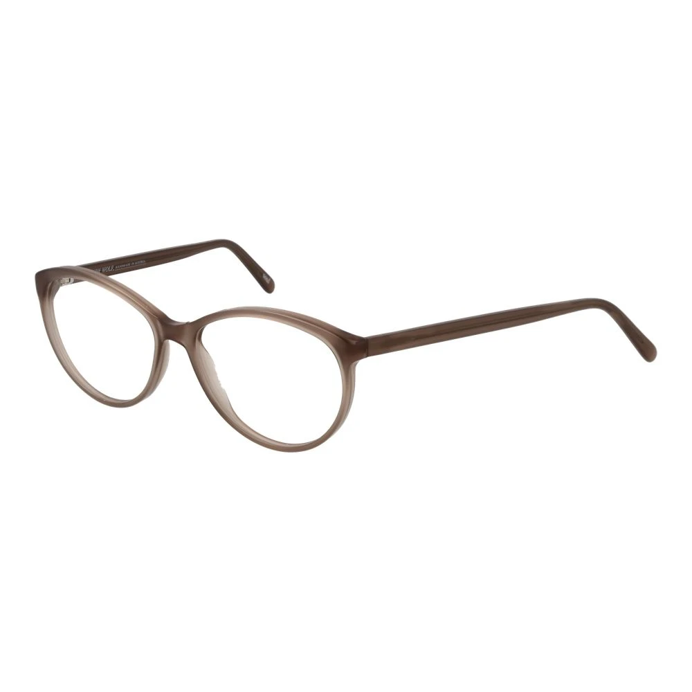 Andy Wolf Unisex Beige Glasses, One Size, Oval Optical Frames
