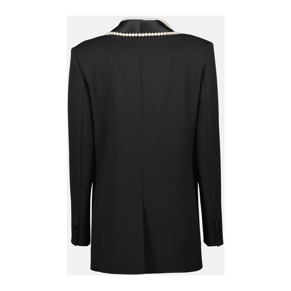 Moschino Parel Blazer Jas voor Vrouwen Black Dames
