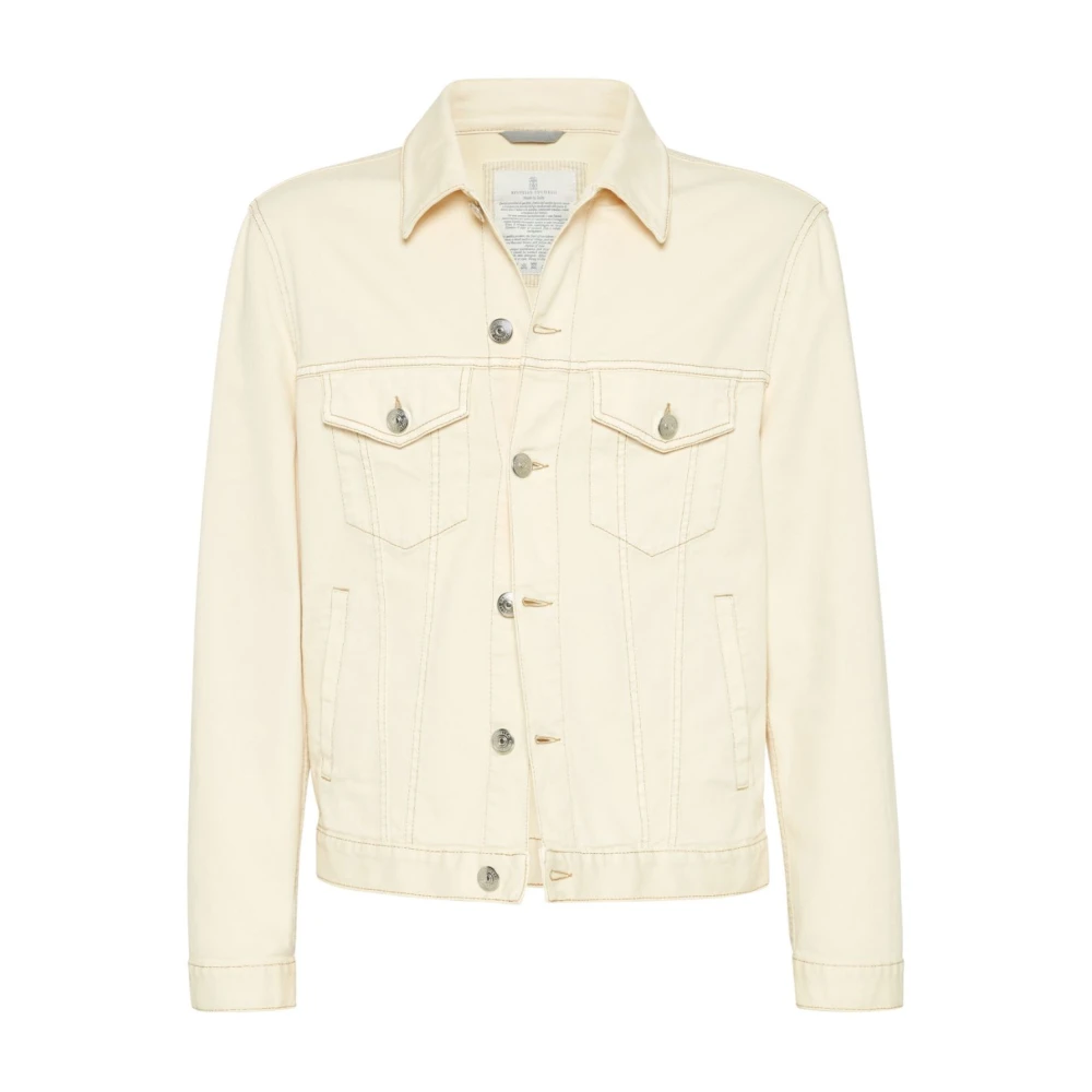 Jackets > Denim Jackets - - Brunello Cucinelli - Modalova