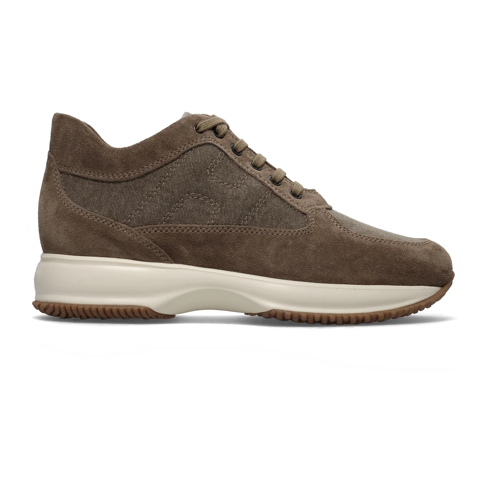 Hogan Men's Brown Interactive Trainers - Sneakers - 10 Uk - Shoes