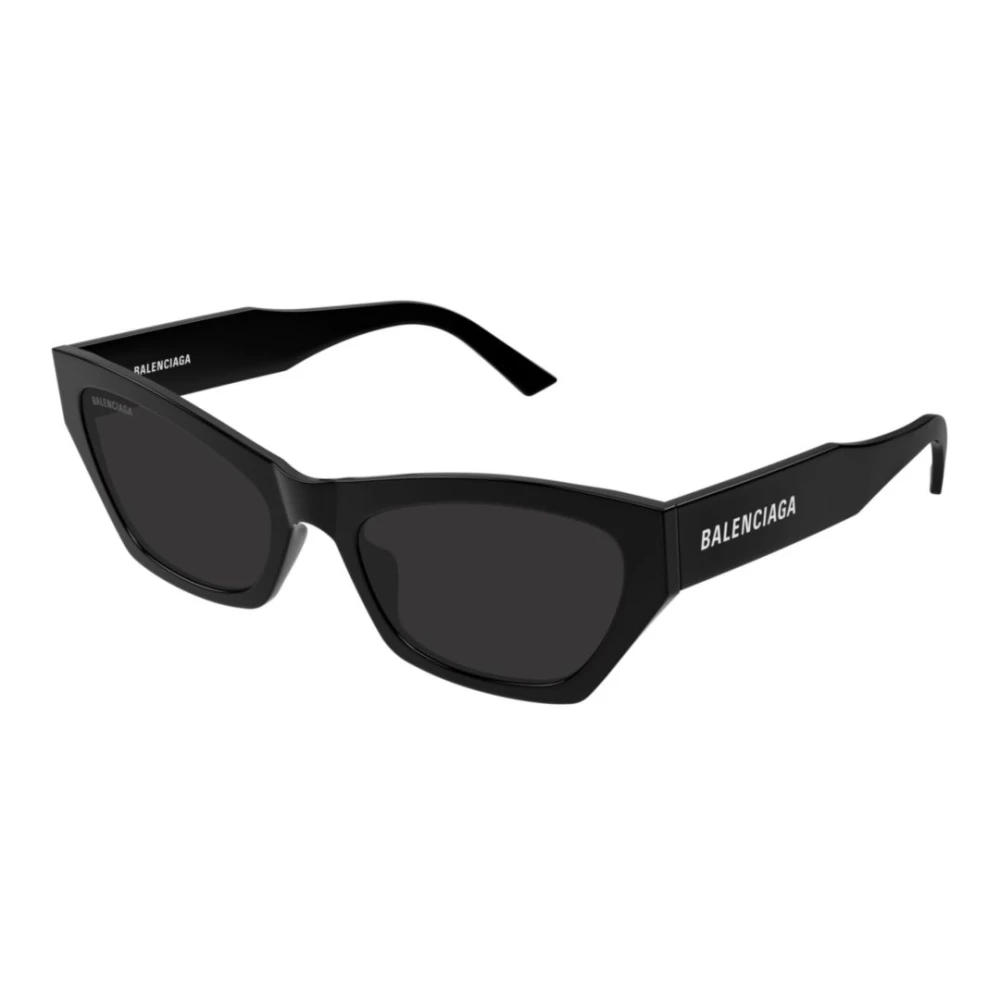 Balenciaga Unisex Black Cat-Eye Sunglasses
