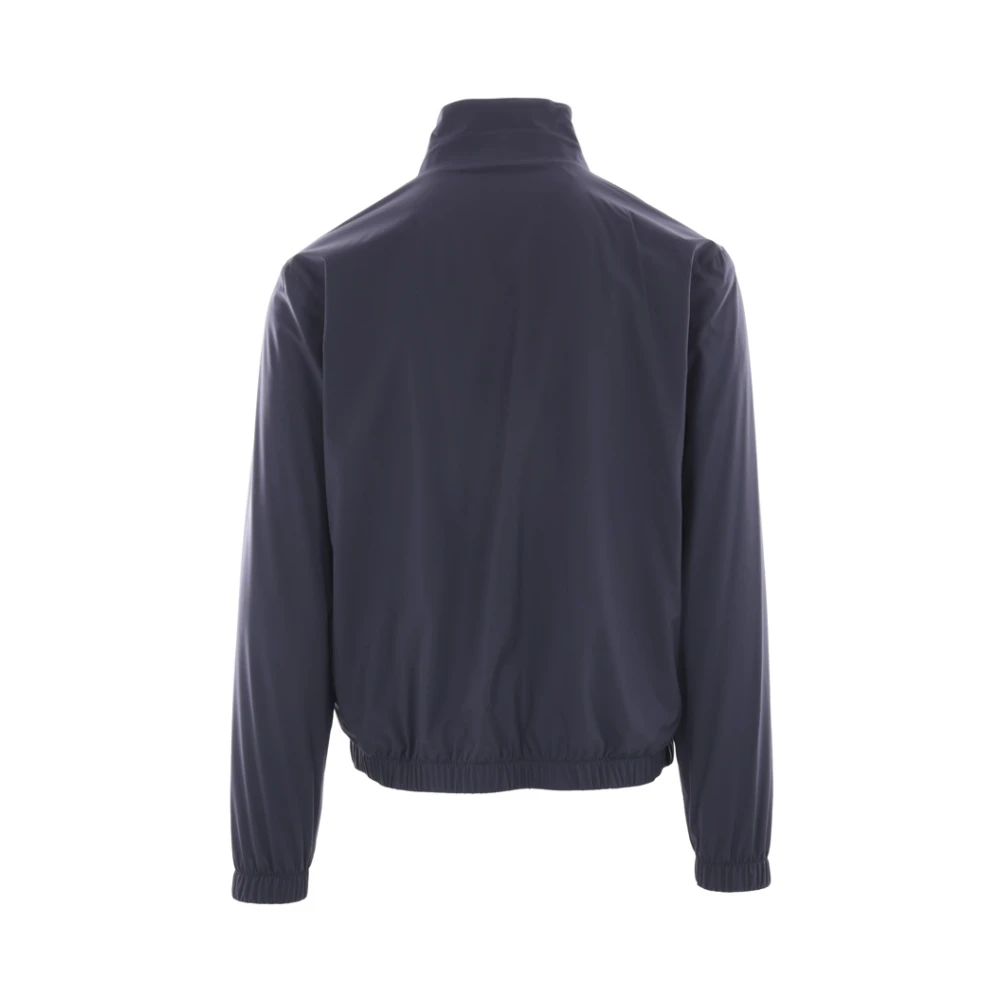 Loro Piana Navy Blauw Kasjmier Jas Italië Gemaakt Blue Heren