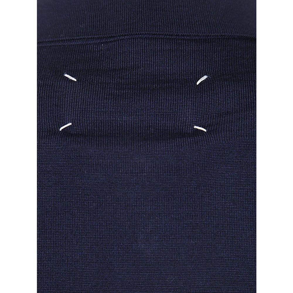 Maison Margiela Klassieke Polo Shirt voor Mannen Blue Dames