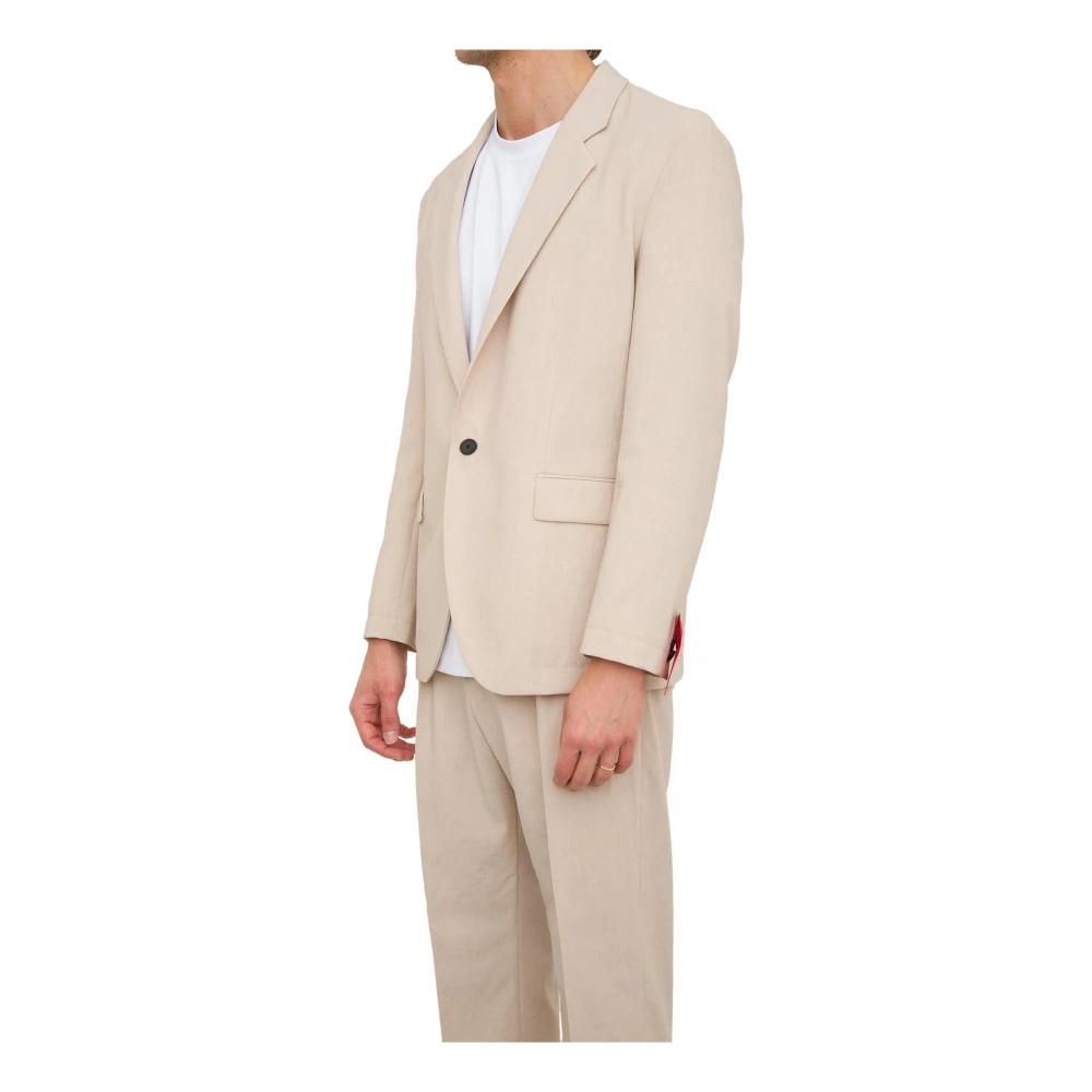 Hugo Boss Stijlvolle Beige Jassen voor Mannen Beige Heren