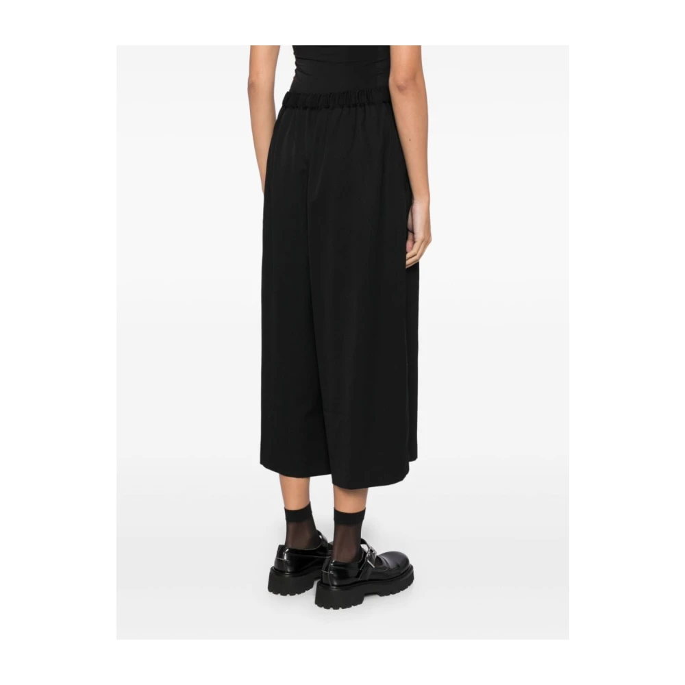 Comme des Garçons Zwarte Broek Stijlvol Modieus Black Dames