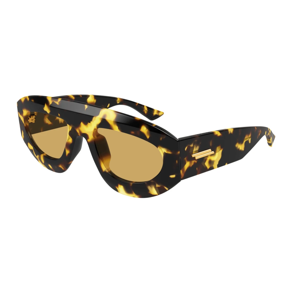 Bottega Veneta Unisex Brown Sunglasses, 52 Mm, Geometric Sunglasses