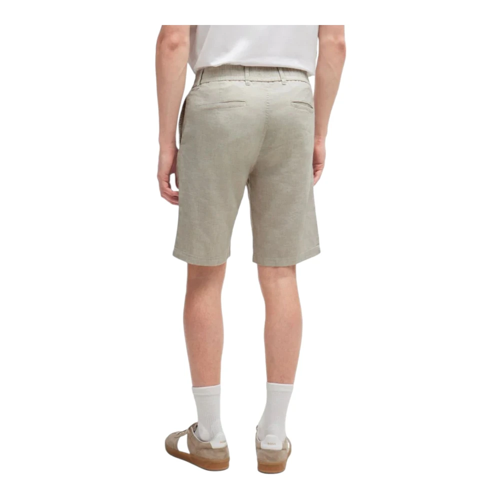 Hugo Boss Chino Shorts Beige Heren